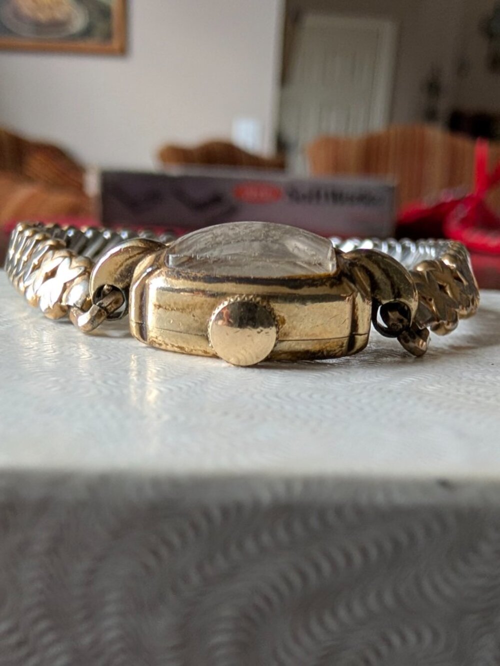 Vintage Hamilton Ladies Watch 14K Gold Filled Art Deco Mechanical Bracelet - Picture 4 of 16